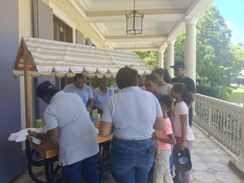 Refreshments stand